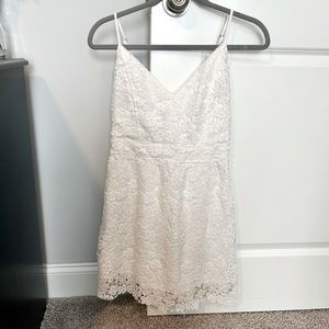 Abercrombie & Fitch Floral White Dress